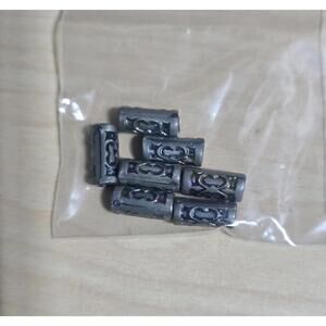 Zinc Alloy Spacer Beads for Jewelry Making (Set of 7)